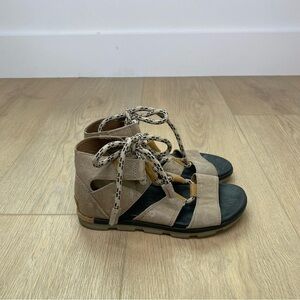 Sorel Size 7 Torpeda II Gladiator Lace Up Open Toe Sandals